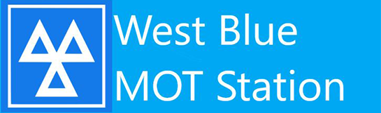 West Blue MOT Station logo
